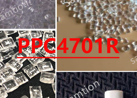 La resina S-Plastic Lexan PPC4701R è un carbonato poliftalato ad alta resistenza al calore, fornisce DTUL di 300F a 264 psi.