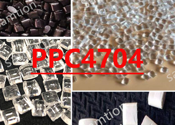 La resina S-Plastic  PPC4704 è un copolimero di policarbonato resistente al calore, fornisce DTUL di 300F a 264 Psi.