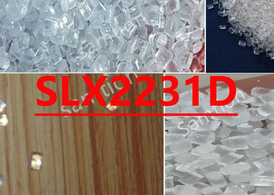 S-Plastic Lexan SLX2231D Miscela di copolimero PC a bassa viscosità con stabilizzazione UV migliorata e agente di rilascio aggiunto.