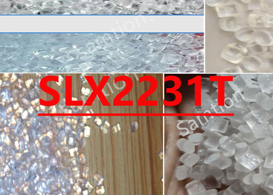 S-Plastic Lexan SLX2231T Miscela di copolimero PC a bassa viscosità con stabilizzazione UV migliorata e agente di rilascio aggiunto.