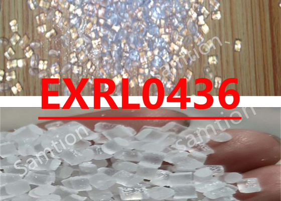 S-Plastic Lexan EXRL0436 di viscosità media grado ritardante della fiamma con un aspetto lucido metallico.