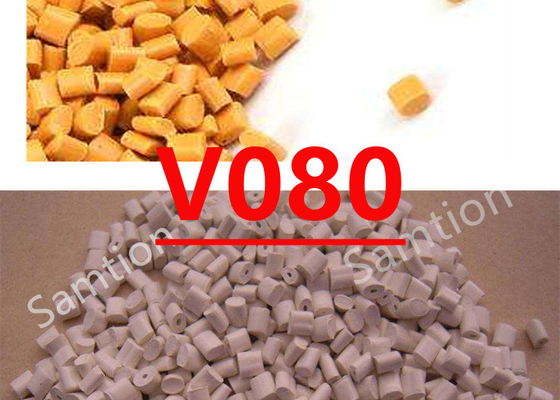 S-Plastic Noryl V080 NORYL V080 è un materiale ignifugoso non riempito ad alto flusso e è privo di alogeni secondo VDE/DIN