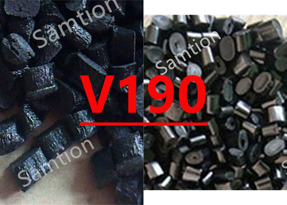 S-Plastic Noryl V190 NORYL V190 è un materiale ignifugoso non riempito con un Vicat B/120 di 90oC secondo ISO 306 NORYL