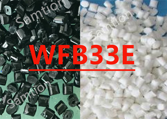S-Plastic Thermocomp WFB33E composto di resina a base di resina di polibutilene terefalato contenente fibra di vetro e perline di vetro.