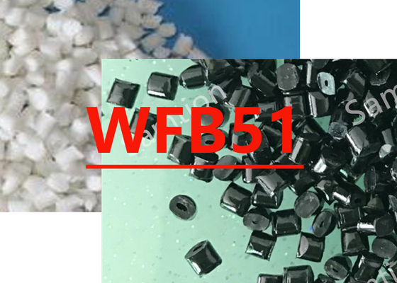 S-Plastic Thermocomp composto di resina WFB51 a base di resina di polibutilene terefalato contenente perline di vetro, fibra di vetro.