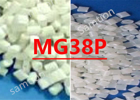 S-Plastic Cycolac MG38P ABS ad alto flusso, stampaggio ad iniezione per raccordi di tubi.