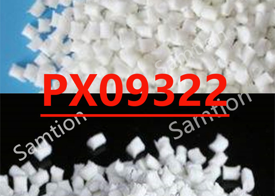 S-Plastic Verton PX09322 Compound PA6 FR pieno di minerali termicamente conduttivi di colore bianco, con piano trasversale e piano interno