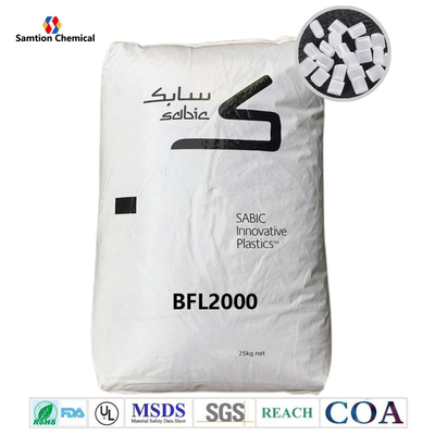 S-Plastic Lexan BFL2000 PC non bromato, non clorato e ritardante della fiamma, disponibile in colori bianchi opachi.