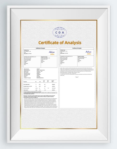 La CINA SAMTION INTERNATIONAL LIMITED Certificazioni